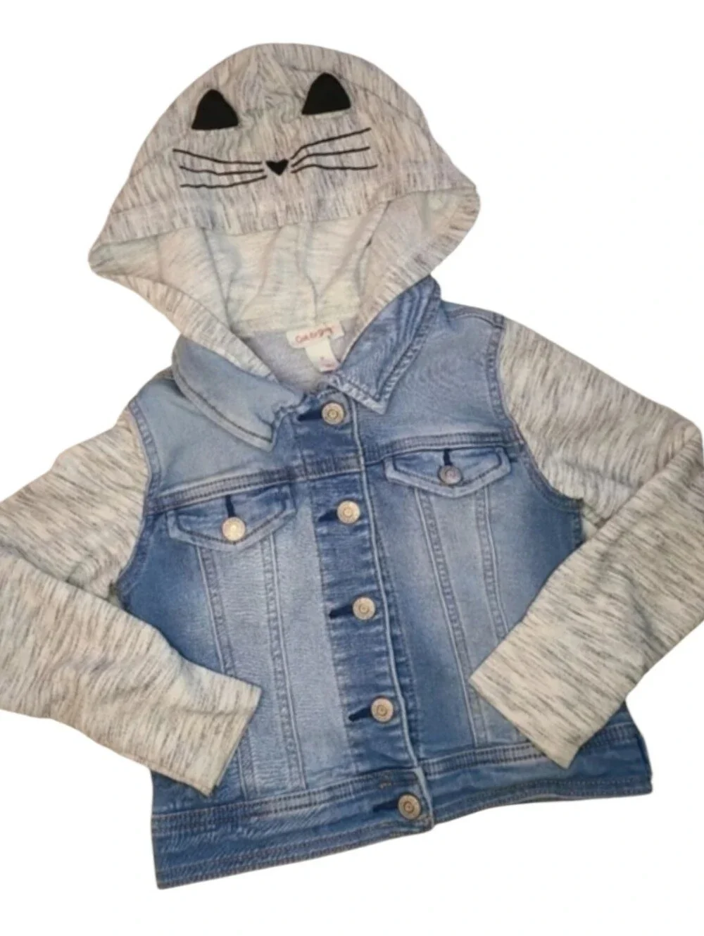 Cat and Jack 2T Girls Cat Jean Jacket